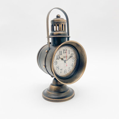 Minster Table ClockL18 X W13 X H29 Cm from B&Q