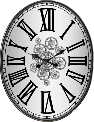 Minster Gear Wall ClockL8 X W70 X H70 Cm