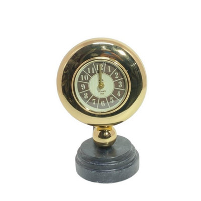 Minster Table ClockL20 X W13 X H30 Cm from B&Q