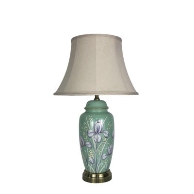Minster Table Lamp And ShadeCeramicL19 X W19 X H47 Cm from B&Q