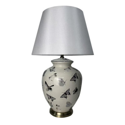 Minster Lamp And ShadeCeramicL28 X W28 X H51 Cm from B&Q