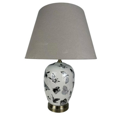 Minster Lamp And ShadeCeramicL22 X W22 X H41 Cm from B&Q