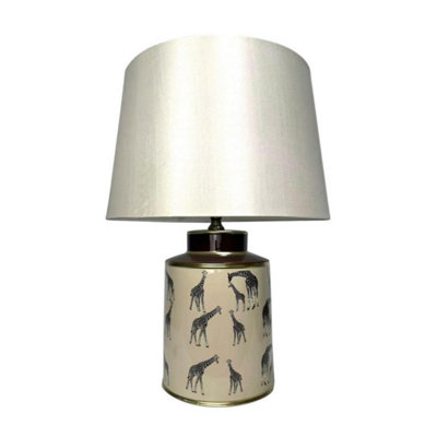 Minster Lamp And ShadeCeramicL17 X W17 X H33 Cm from B&Q