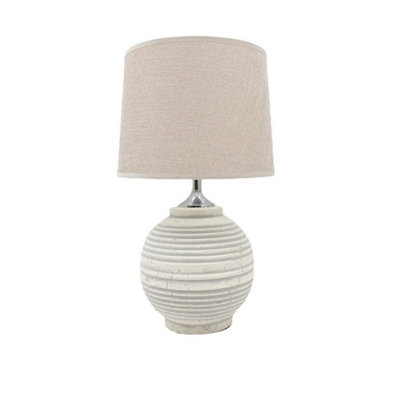 Minster Shade Table LampL15 X W15 X H44 Cm from B&Q