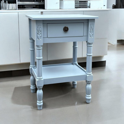65Cm 1 Drawer Wooden Side Table from B&Q