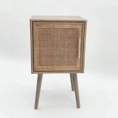 Minster Bedside TableWoodL40 X W40 X H70 Cm from B&Q