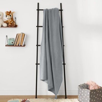 OHS Wholesale 10 X Plain Fleece Blanket Sofa Throw Joblot from B&Q