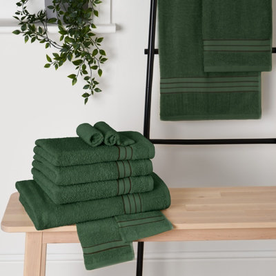 OHS 100% Cotton Luxury Face Cloth Bathroom Towel from B&Q