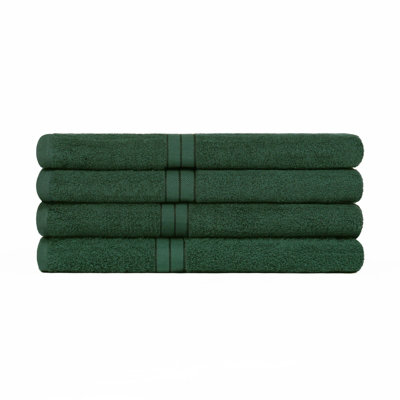 OHS 4 Pack Of 100% Cotton Luxury Bathroom Hand Towel from B&Q
