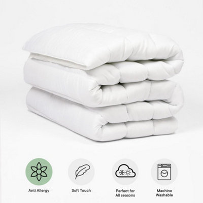 OHS Mattress Topper Thick Deep Anti Allergy Luxury Soft Hotel Quality from B&Q