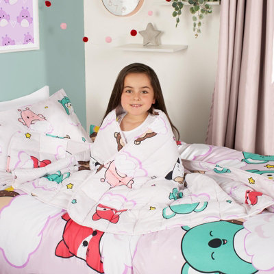 OHS Kids Weighted Blanket Squishmallows 3 Kg Sensory Therapy Sleep Anxiety Throw from B&Q