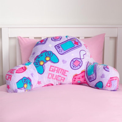 OHS Kids Gaming Cushion Bed Pillow Reading Gamer Support Arms Lumbar Chair from B&Q