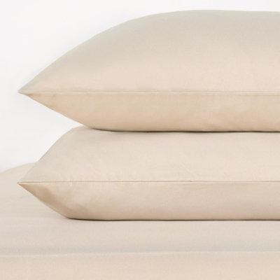 Ohs 2 X Pack Of Housewife Pair Pillowcases SetNatural 50 X 75Cm from B&Q