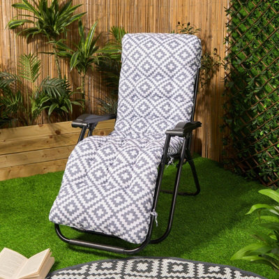 OHS Geo Gravity Chair Seat Cushion 1 X Outdoor Garden Bench Pad from B&Q