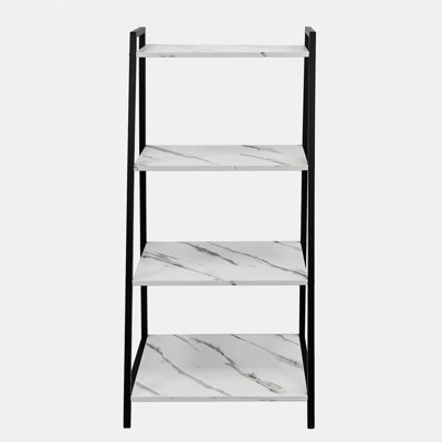 Ohs Manhattan 4 Tier Shelving Unit Modern Wire Storage Organiser from B&Q