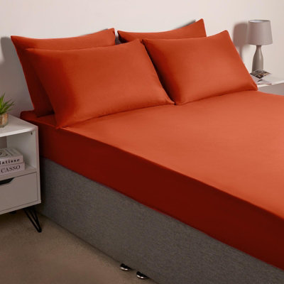 OHS 2 Pack Ultra Soft Microfibre Housewife Pillowcases Wrinkle Resistant Pillow Covers from B&Q
