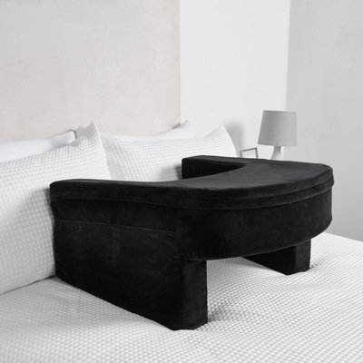 OHS Laptop Cushion Armrest Gaming Pillow Soft Foam Reading PillowBlack from B&Q