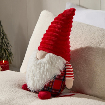 Ohs Xmas Gonk Shaped Scatter Cushion Decorative Pillow from B&Q