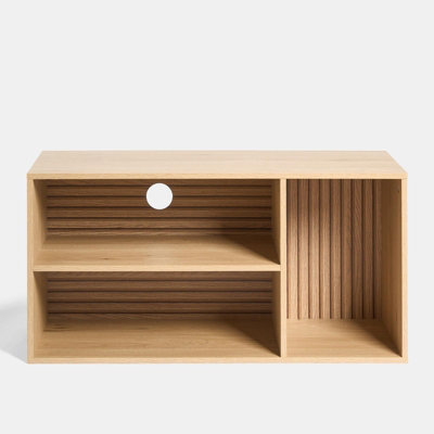 Ohs Dallas 3 Cube Wood Effect Tv Unit Storage Shelf from B&Q