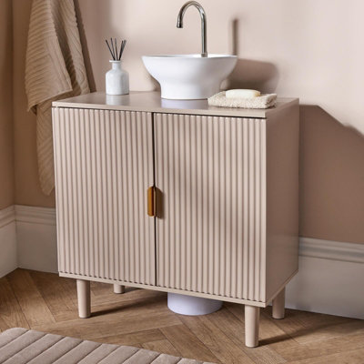 B&Q -  Ribbed Undersink Bathroom Cabinet Storage Organiser