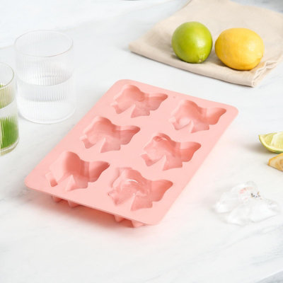 Ohs Bow Shape Silicone Ice Cube Tray Ice Maker Mould Easy Release Bpa Free from B&Q