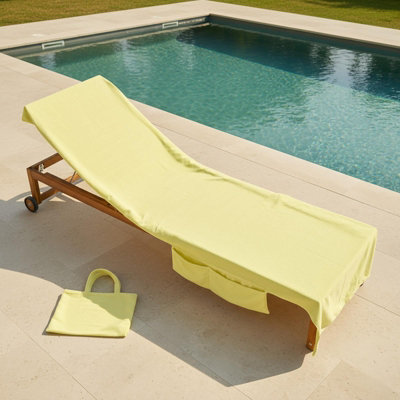 Ohs Beach Towel Bag Microfibre Quick Dry Absorbent Bath Large Travel Spa from B&Q
