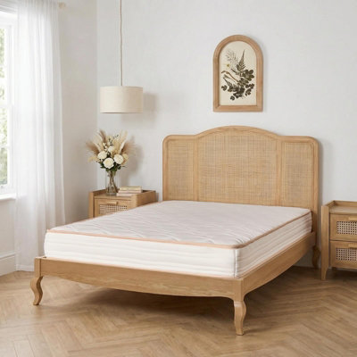 B&Q -  Ultra Comfort Memory Foam Quilted Sprung Mattress Hotel Quality