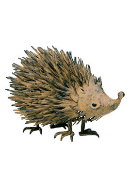 Annibells Rustic Metal Hedgehog Rustic Garden Ornament (24318)