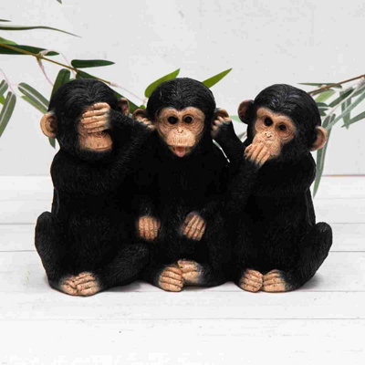 Annibells Three Wise Monkeys Ornament (10880) from B&Q