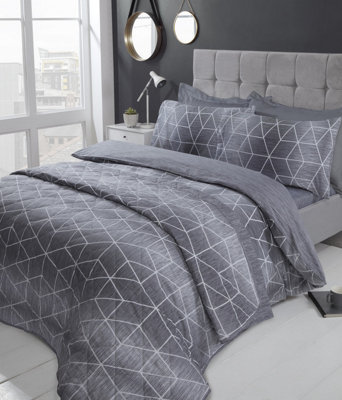 Rapport Home Calvin Cotton Duvet Set By Rapport from B&Q