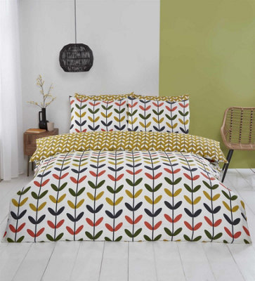 Rapport Jules Multi Duvet Cover Set Double Bedding Set from B&Q