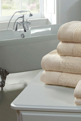 Rapport Chatsworth Egyptian Cotton Super Sheet Towels from B&Q