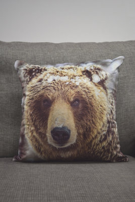 Rapport Home Big Bear Cushion Cover (43X43Cm) Multicolor from B&Q