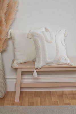 Rapport Home Cabana Tufted Cushion Cover 43X43 from B&Q