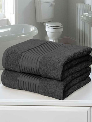  - Windsor 2 Piece Towel Bale Grey