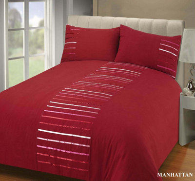 Rapport Home Manhattan Duvet Set With Pillowcase from B&Q