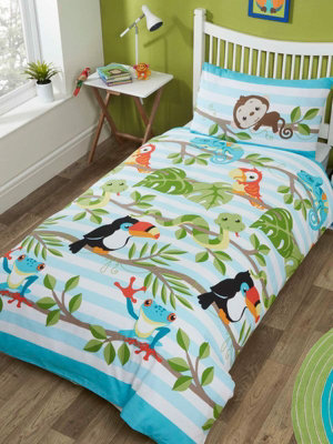  - Rainforest Single Duvet Cover And Pillowcase Set