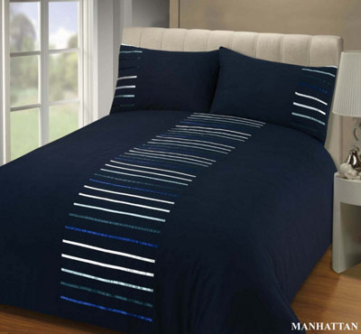 Rapport Home Manhattan Duvet Set With Pillowcase from B&Q
