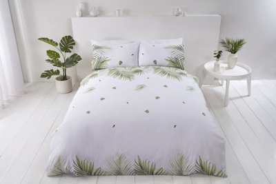 Rapport Home Ph Tropics Polycotton Duvet Set With Pillowcase from B&Q