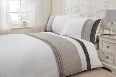 Rapport Home Anise Polycotton Duvet Set With Pillowcase from B&Q