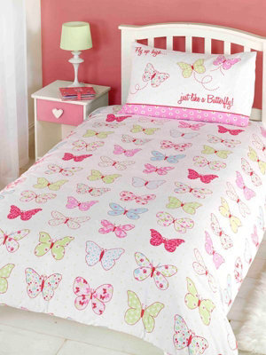  - Fly Up High Butterfly Double Duvet Cover Set