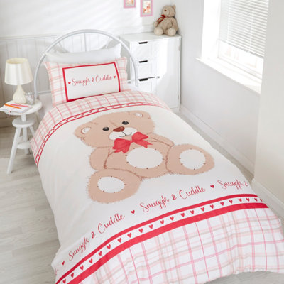 Rapport Home Snuggle & Cuddle Polycotton Duvet Set With Pillowcase from B&Q