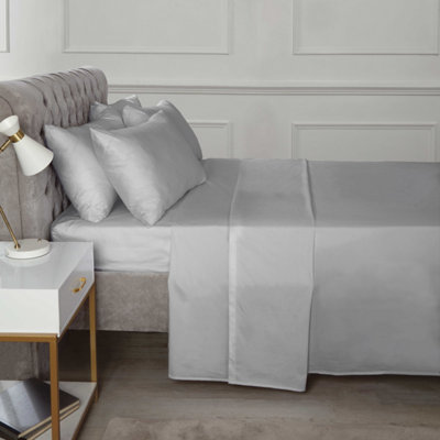 Rapport Home Snd Percale Cotton Bed Sheet Fitted from B&Q