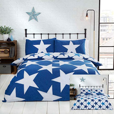 Rapport All Stars Navy Duvet Cover Set from B&Q