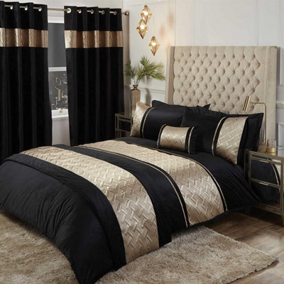 Rapport Capri Embellished Duvet Cover Bedding Set from B&Q