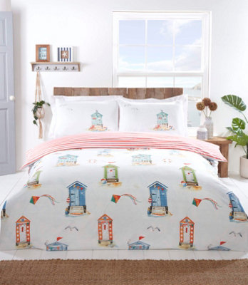 Rapport Home Padstow Polyester Duvet Set With Pillowcase from B&Q