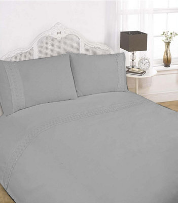 Rapport Home Sorrento Polycotton Duvet Set With Pillowcase from B&Q