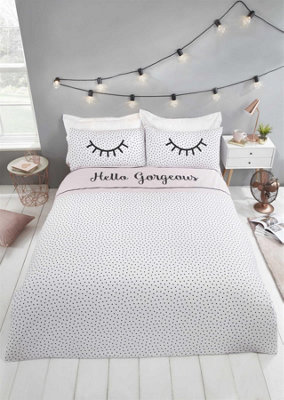 Rapport Hello Gorgeous Duvet Cover Set from B&Q