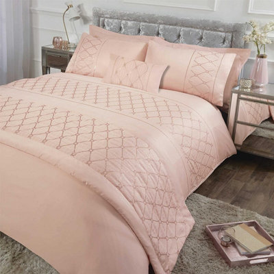 Rapport Monaco Sequin Filled Scatter Cushion Blush Pink from B&Q