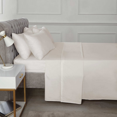 Rapport Home Snd Percale Cotton Bed Sheet Fitted from B&Q